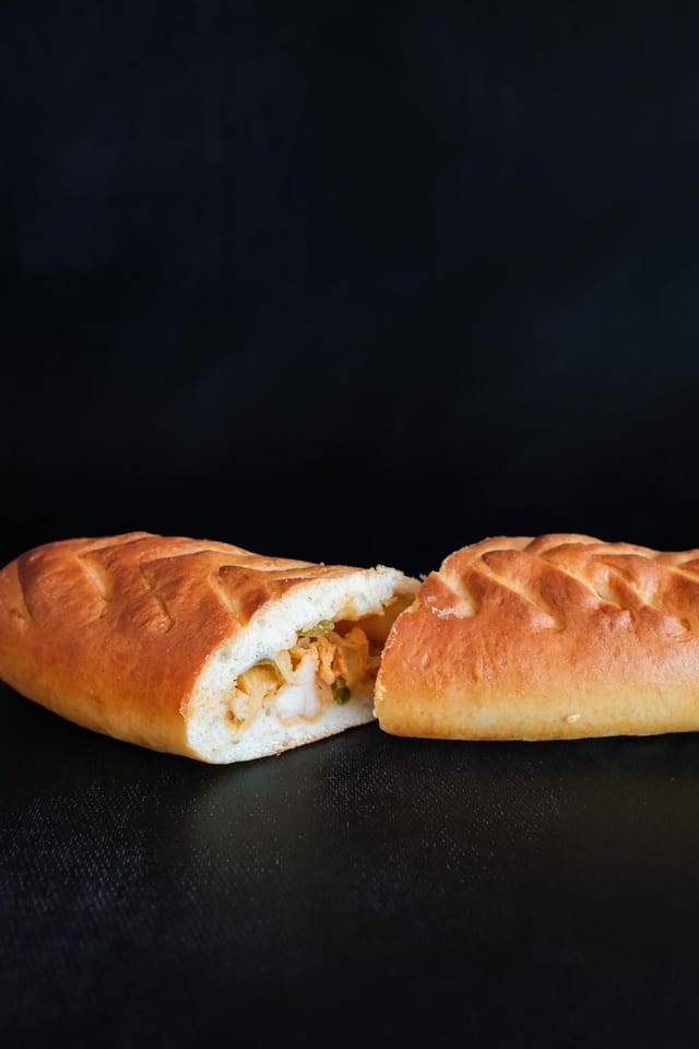 Chicken Baked Bread.